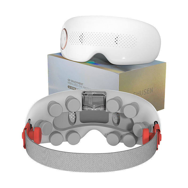 Steam Heat Eye Massager with Visual Acupoint Vibration